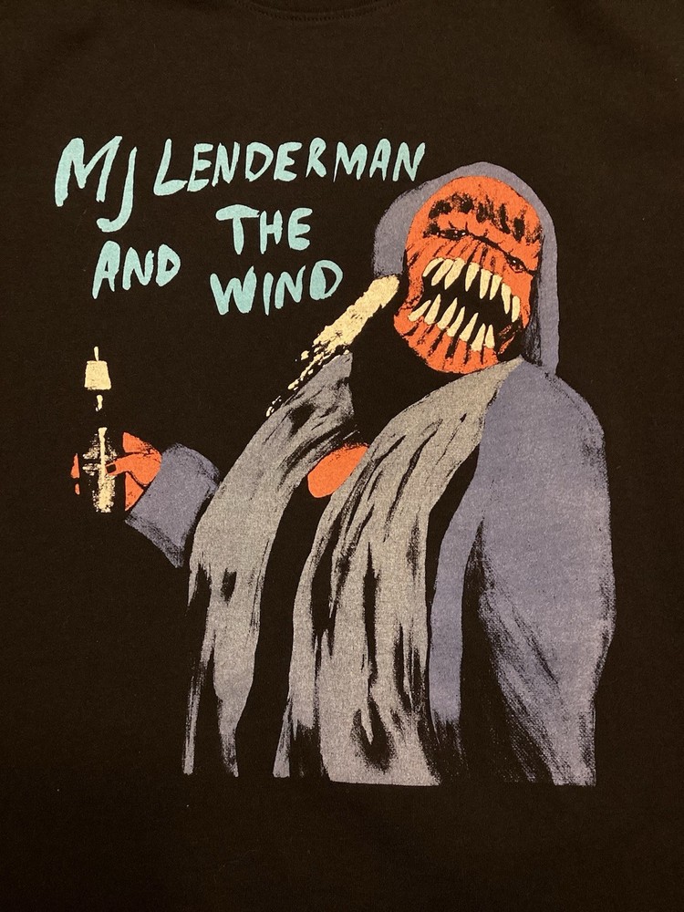 MJ Lenderman And The Wind Tour Shirt Size L Black Indie Wednesday