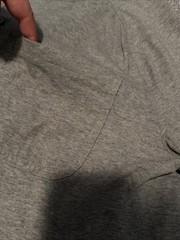 Duluth Shirt Mens XL Gray Regular Fit Henley Neck Pocket Longtail Tee Button