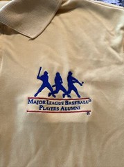 Vintage MLB Major League Baseball Players Alumni Association Polo Shirt Size L