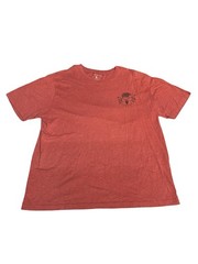 G.H. Bass & Co. Men’s Large Red Heather Short Sleeve Graphic T-Shirt