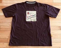 San Miguel Pale Pilsen Beer My Philippines Men’s Brown Graphic T-Shirt M