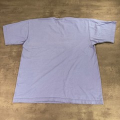 Dash Africa T-Shirt Mens Large Lavender Lilac Embroidered Safari Animal Vintage