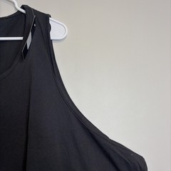 Big Dude Tank Sz 6X Men’s Big and Tall Black Shirt Summer Workout Gym Muscle NEW