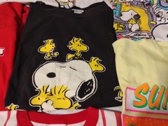 Lot of 9 Vintage T Shirt Bundle Snoopy Sleep graphic tee Small To Medium