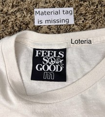 Feels So Good Loteria Michelada TX What’s Cooking Shirt MD 19” X 26”