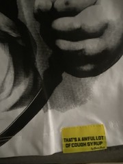 Cupid graphic White T-Shirt “That’s a Awful Lot of Cough Syrup”