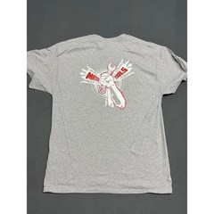 NEW Matco Tools Mens Large Grey Graphic T-Shirt Short Sleeve Cotton Wrench Logo