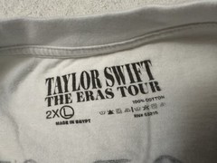 2000s Y2K 2023 Taylor Swift Eras Tour US Tour Dates Music Promo T-Shirt, XXL NEW