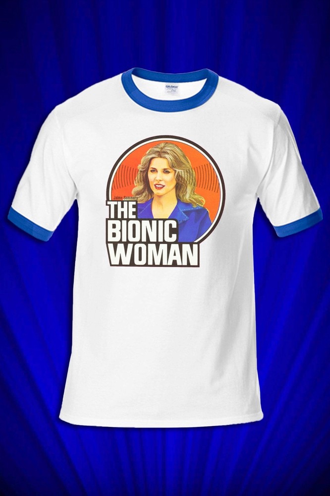 Bionic Woman 1970s TV T-SHIRT FREE SHIP USA Lindsey Wagoner