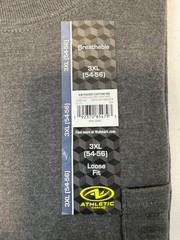 Men’s Shirts, (New w/tags), Athletic Works, S/S Crew Neck Pocket Tee 3XL (54-56)