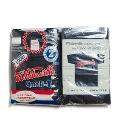 WHITESVILLE 2-PACK T-SHIRT – Black pack (US Size M) Made in Japan
