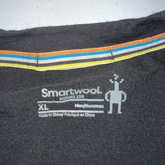 Smartwool Merino 150 Base Layer T Shirt Men’s XL Black Merino Wool Blend