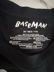 Baseman Mad Engine Black Graphic Long Sleeve T Shirt Men’s XXL