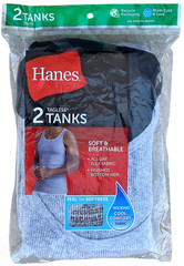 Hanes #11809 NEW Men’s Wicking Tagless Tanks – 6 Pack