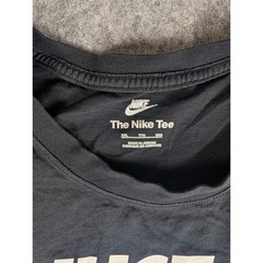 Nike Mens Just Do It Graphic T-Shirt Black Short Sleeve Crew Neck XXL AR5006-010