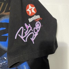 Vtg 90s Ricky Rudd Nascar Track Star All Over Print XL Chase -Small Spots Pic #4