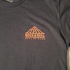 ROCK AND ROLL HALL OF FAME MUSEUM T-Shirt Size Small Vintage Double-Sided Cotton