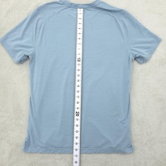 VRST Performance Shirt Mens Medium Blue Stretch Athletic Training Gym Tee