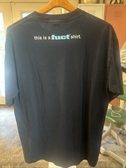 1990’s FUCT – Hello My Name Is Satan – Vintage Tee Shirt XL