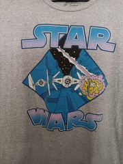 Star Wars Men’s Short Sleeve T-Shirt Crew Neck ~ Size L