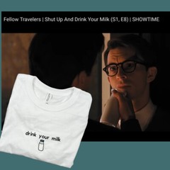 drink your milk custom embroidery men White heavy weight cotton crop top T-shirt