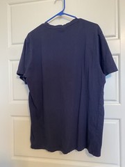 US POLO ASSN T-SHIRT Red Logo USPA-1890 Navy Blue size L Large Tee