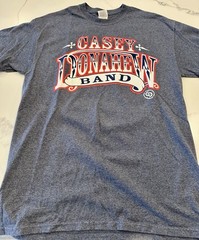 Casey Donahew Band Texas Country T-Shirt Heather Blue Men’s Medium Drinkin’ Down