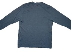 RHONE Blue Poly/Nylon THIN ATHLETIC LONG SLEEVE Outdoor Hike Gym Shirt Men’s XL