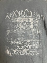 Kenny Chesney Spread The Love Tour 2016 Local Crew T-Shirt Men’s XL Black READ