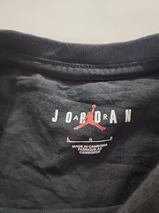 Nike Air Jordan Jumpman Logo Tee Mens T-Shirt Black Green Size L Sportswear Top