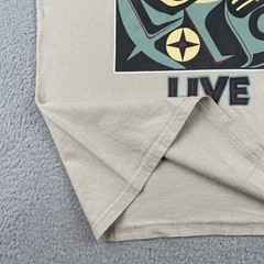 Vintage Rat Dog Music 2001 Band Shirt Live Front & Back Print Large Y2K Brown