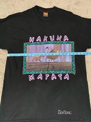 Vintage The Lion King Hakuna Matata Shirt Single Stitch Disney Simba Y2k 90s