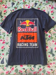 Red Bull KTM Racing T Shirt Navy Blue S Graphic Motorcycle Dirtbike Motocross