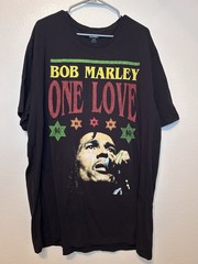 Old Navy Bob Marley One Love Shirt 3XLT Big & Tall Rastafari Ska Lion Reggae BG6
