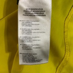 Adidas Shirt Mens Medium Yellow Climacool Sportswear Outdoor Athletic logo