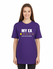 UNISEX MEN WOMENS TEE TSHIRT MY EX PARTNER BOYFRIEND GIRLFRIEND WIFE HUSBAND