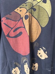 2005 The Beatles Rubber Soul Cover T-shirt Large Rock Tee Faded 00s y2k Vintage