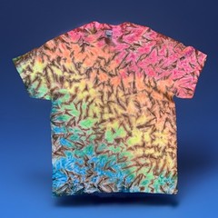 *New* 2XL – Sm Handmade Tie Dye, Autumn Spectrum Cocoa, Crew or V-Neck