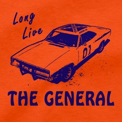 GENERAL LEE T Shirt DUKES of HAZZARD Bo Luke Daisy Duke Tee TV Show DVD Blu Ray