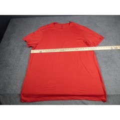 Champion Duo Dry Mens XXL Red Short Sleeve Performance T-Shirt Crewneck Active