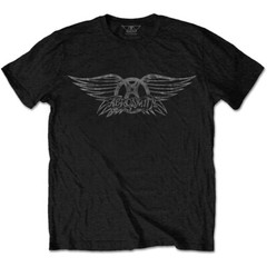 Aerosmith – Vintage Logo – Black T-shirt