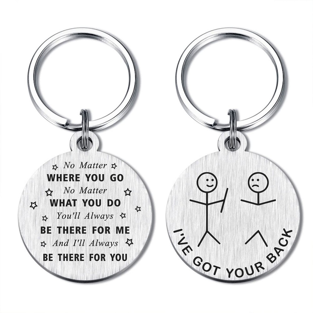 Friend Gifts – Friend Birthday Wedding Graduation Keychain Gifts for Women Men