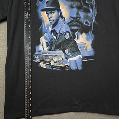 ICE CUBE Shirt Mens 3XL XXXL Black Hip Hop Rap Music 90 Y2K Retro Streetwear NWT