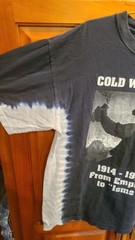 Rare Cold Wars 1914-1939 Empires To Isms Sun Dog Tie Dye Protest Shirt Medium