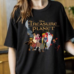 Disney Treasure Planet Logo and Characters T-Shirt Unisex Adult Kid Shirt 58294