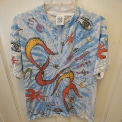 THE CURE Vintage 1992 Single Stitch AOP Tour Tshirt Double Sided Wild Oats Tag