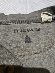 Field Master Shirt Mens Medium Gray Henley Outdoor Casual Daily Preppy Tee