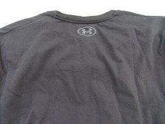 NWT Under Armour loose fit T, men’s M – XXL, black, baseball, cotton blend