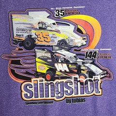 2014 Slingshot by Tobias Racing Shirt 2XL Dylan Hoch Damon Paul Dirt Track PA