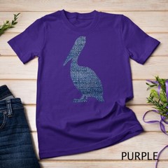 Pelican T Shirt – Denim Blue Jean Texture Unisex T-shirt